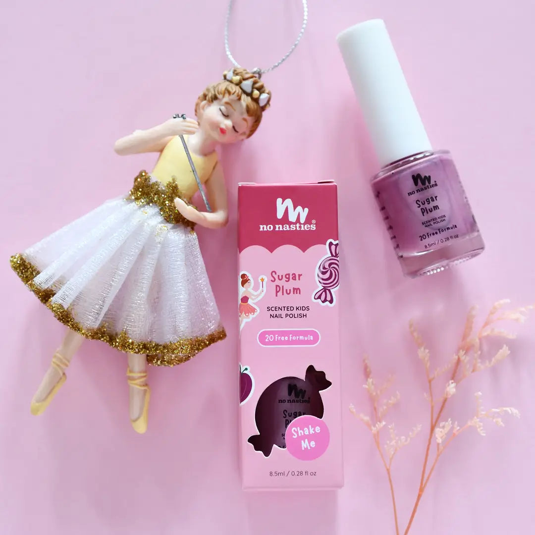 No Nasties Kids - Water Based Scented Scratch Off Kids Nail Polish