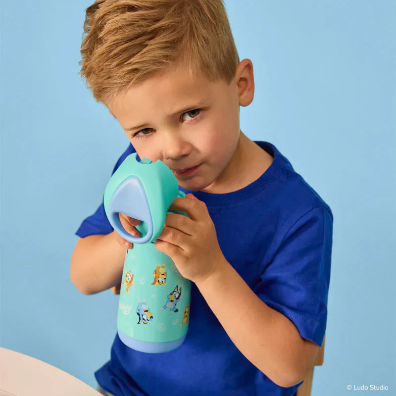 b.box Insulated Drink Bottle Licensed - 350ml - Bluey Playtime