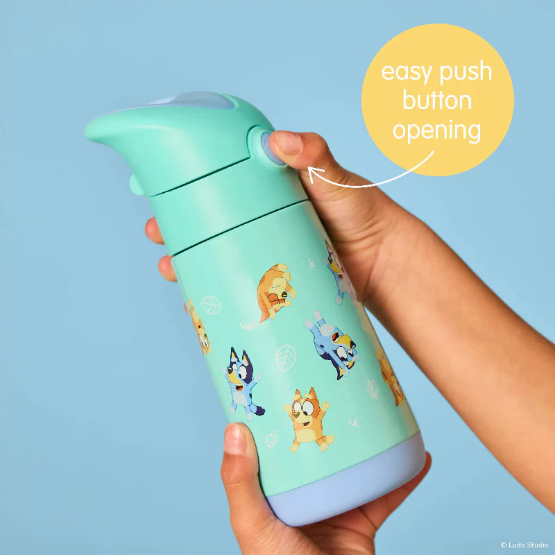 b.box Insulated Drink Bottle Licensed - 350ml - Bluey Playtime