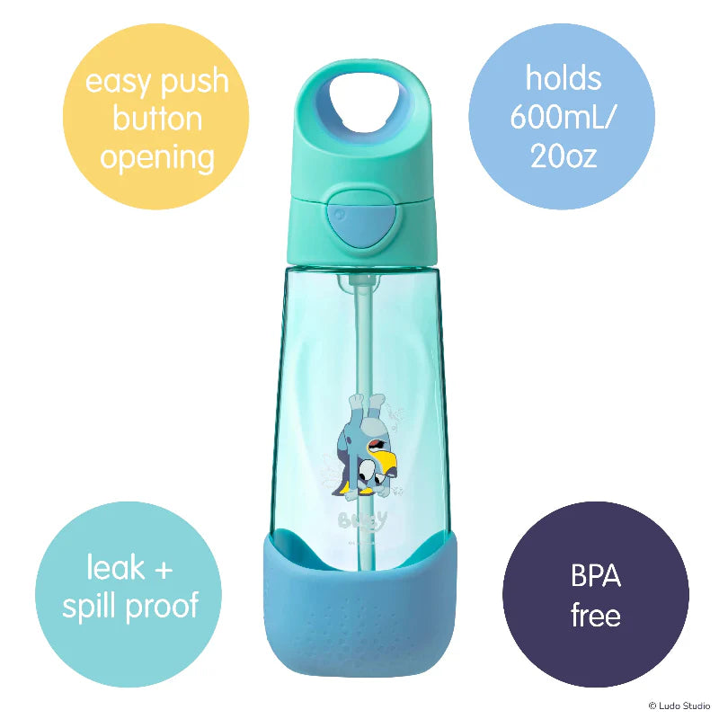 b.box Tritan Drink Bottle Licensed - 600ml - Bluey Playtime Regular price