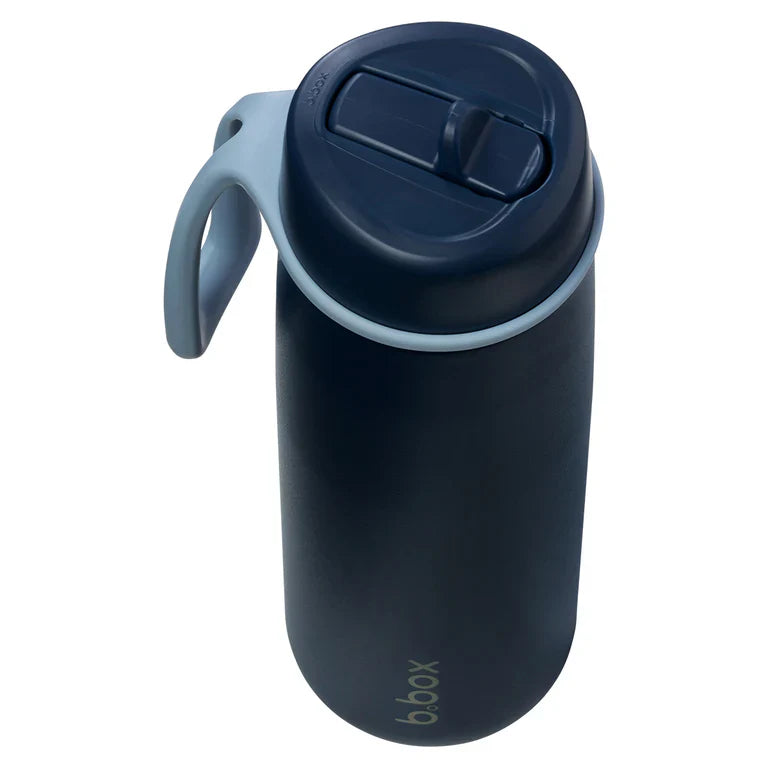 b.box Insulated Flip Top Bottle - 690ml - Midnight