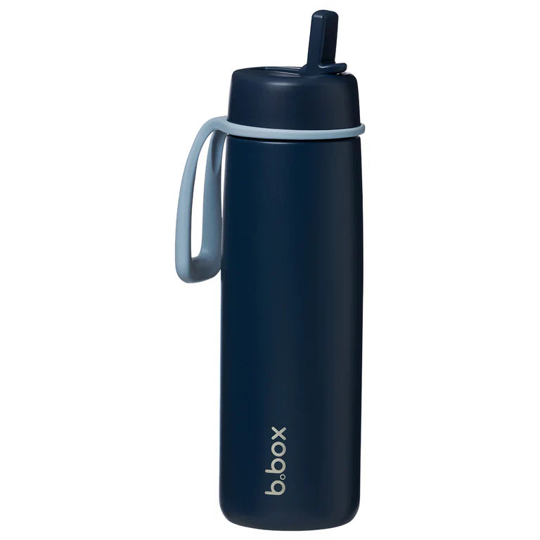 b.box Insulated Flip Top Bottle - 690ml - Midnight