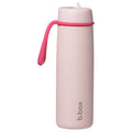 b.box Insulated Flip Top Bottle - 690ml - Pink Paradise