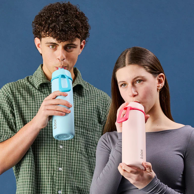 b.box Insulated Flip Top Bottle - 690ml - Lagoon