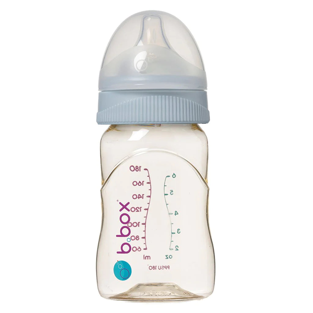 b.box - Baby Bottle 180ml - Lullaby Blue