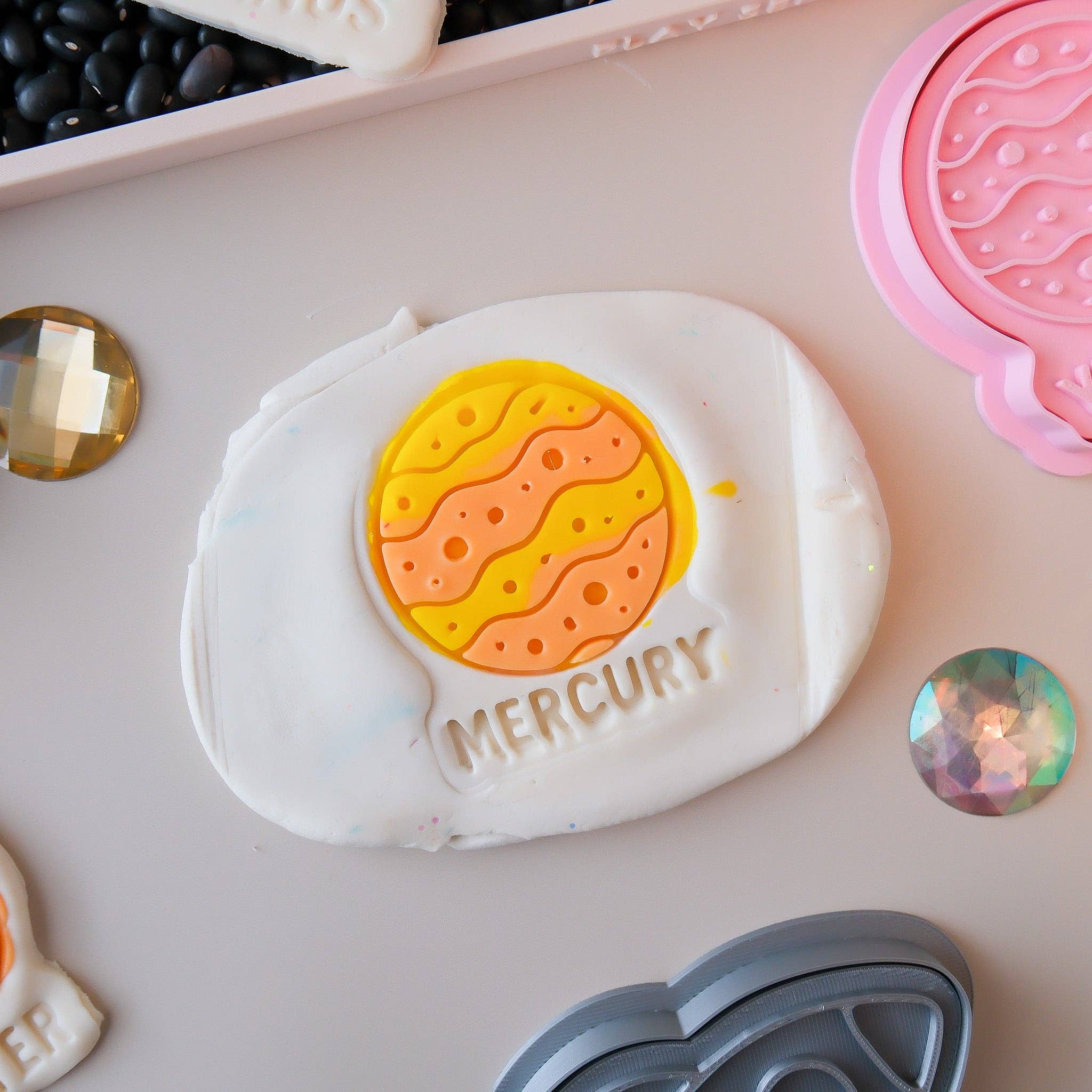 Play Sense - Eco Playdough Stamp | Limited Edition | Mercury