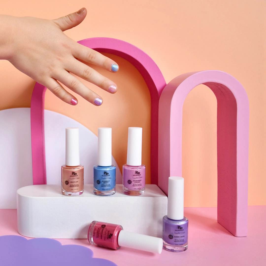 No Nasties Kids - Water Based Scented Scratch Off Kids Nail Polish