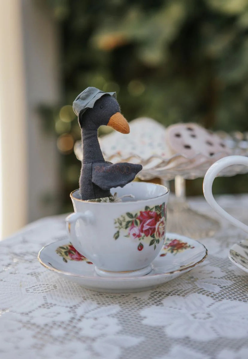 Rugaroo - Byron | The Sunbaking Black Swan | Coastal Plush Doll