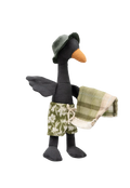 Rugaroo - Byron | The Sunbaking Black Swan | Coastal Plush Doll