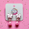 Sweet as Sugar Jewellery Earrings Stud Pink Butterfly