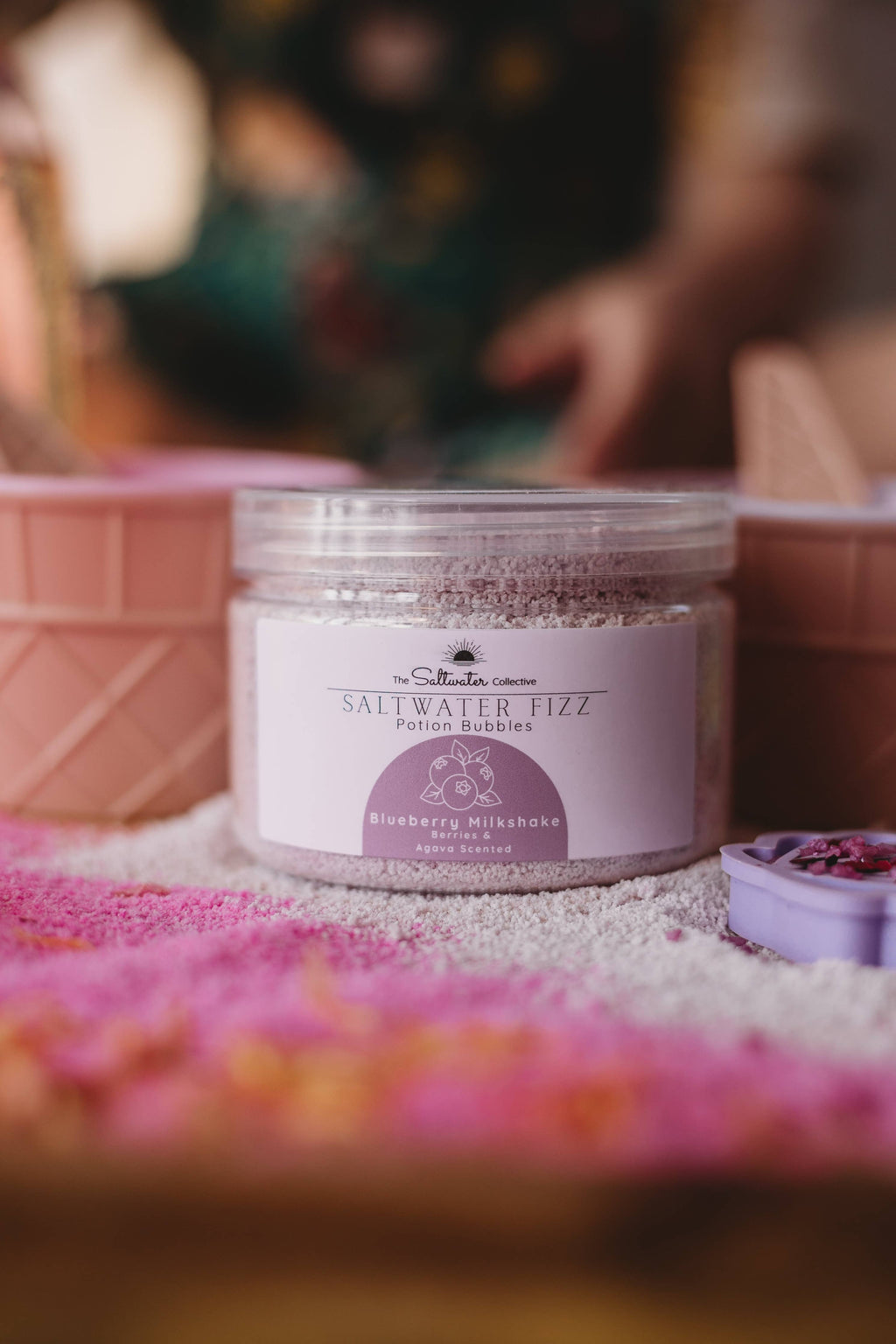The Saltwater Collective - Blueberry Milkshake Saltwater Fizz - Medium