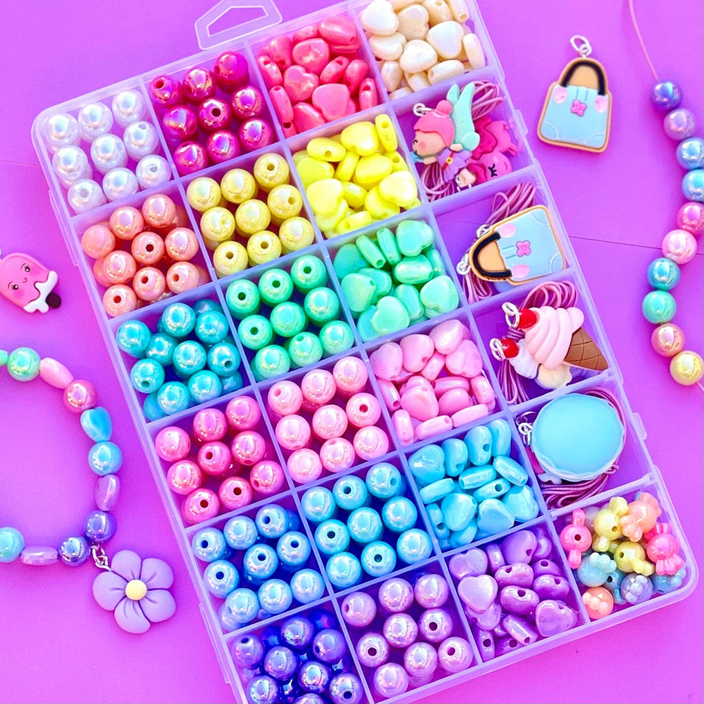 Sweet as Sugar Jewellery Making Kit Large Pastel Pallet