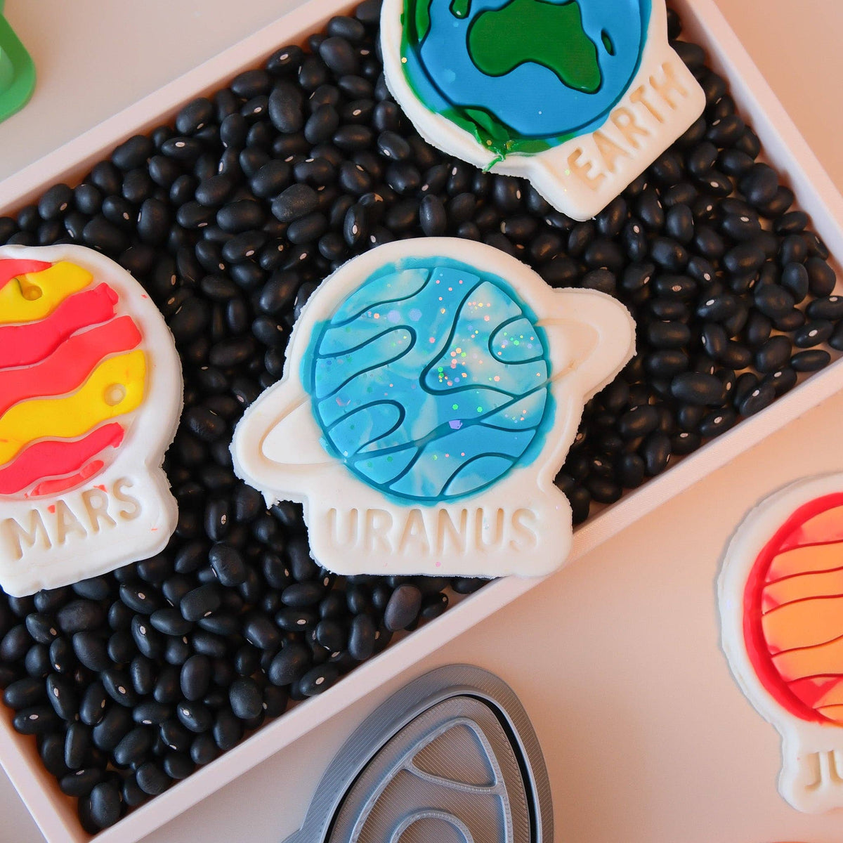 Play Sense - Eco Playdough Stamp | Limited Edition | Uranus