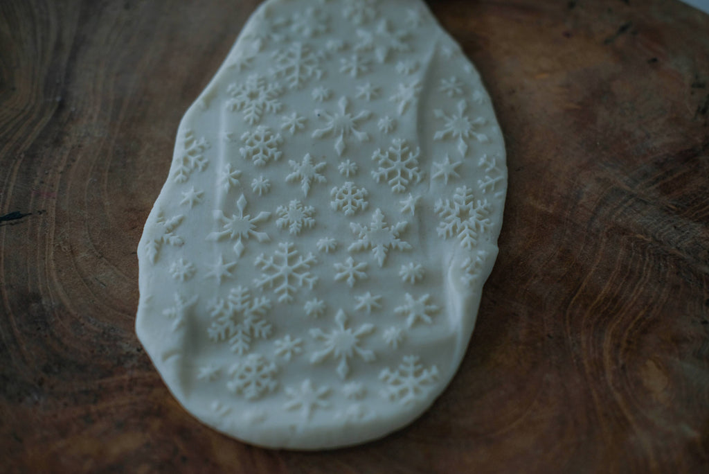 Kinfolk Pantry - Snowflake Roller - Eco Pattern Playdough Roller