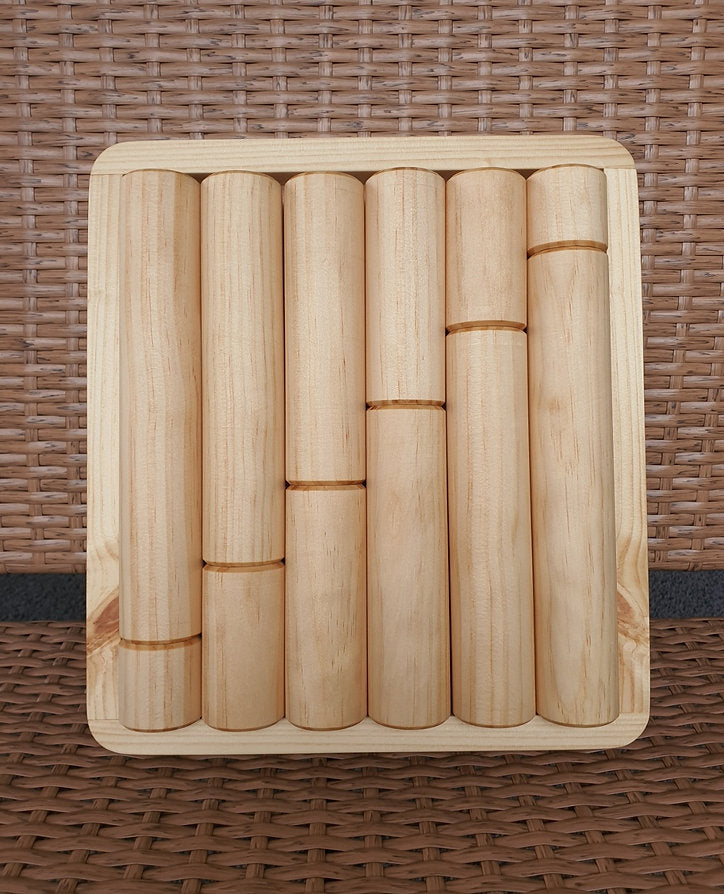Serenitoys Rolling Blocks - Natural
