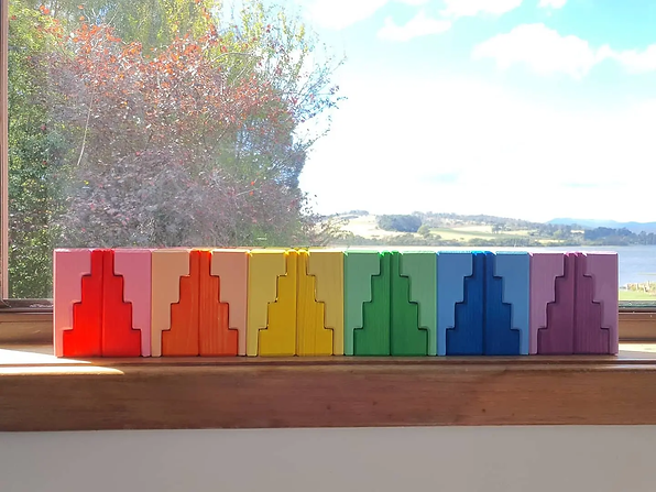 Serenitoys Stairs - Frosted Rainbow