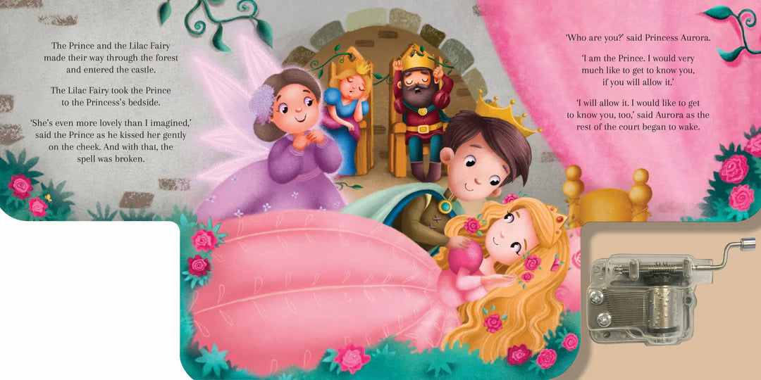 Book | Wind-Up Music Box Book - Sleeping Beauty