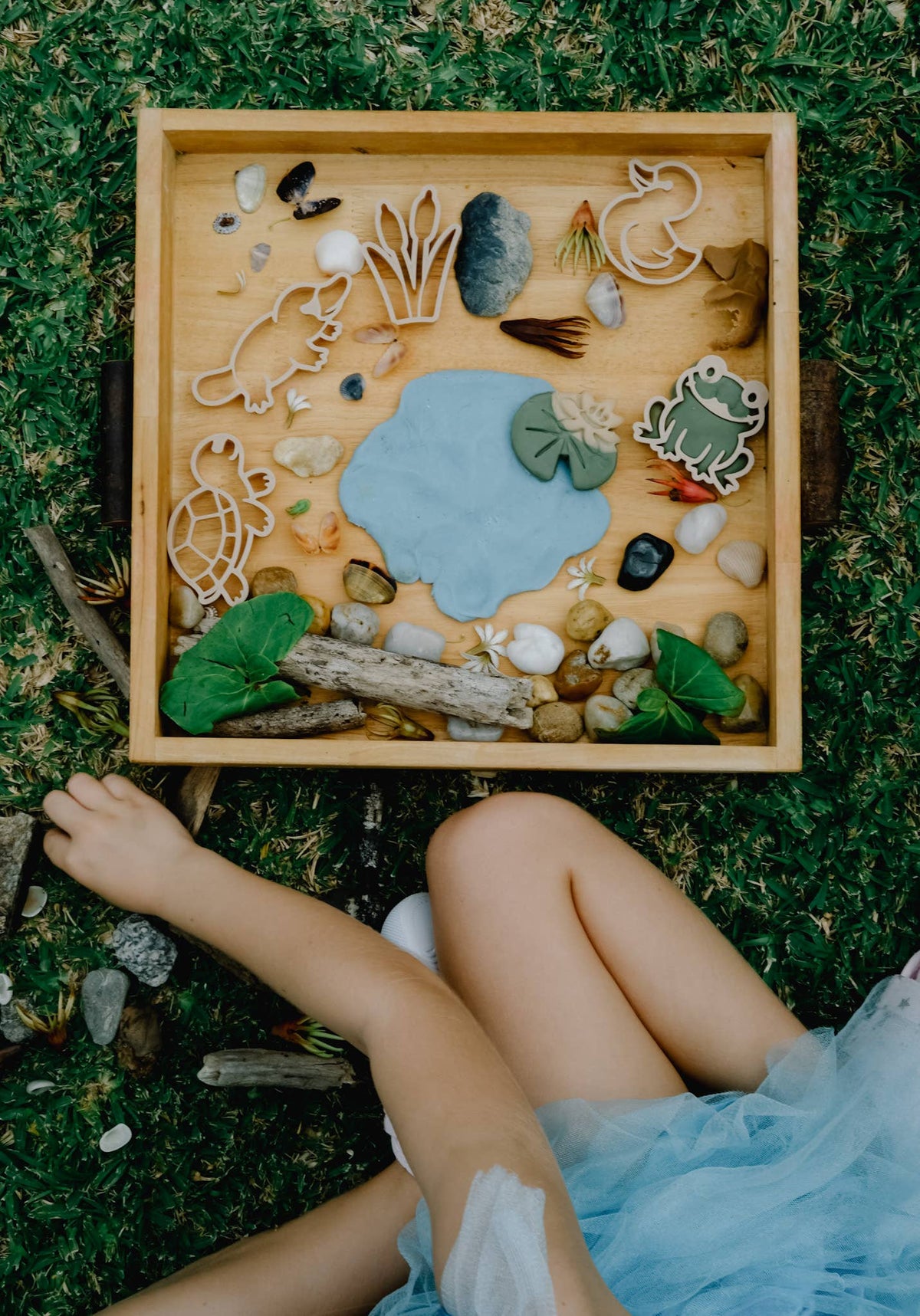 Kinfolk Pantry - Pond life Cutter Set - Eco Playdough Tool