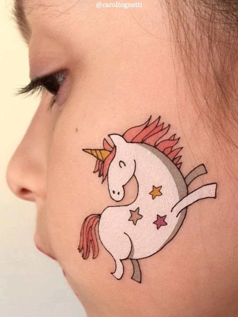 ducky street tattoo temporary kids tattoo great for goodie bags or kids party accessories face painting unicorn