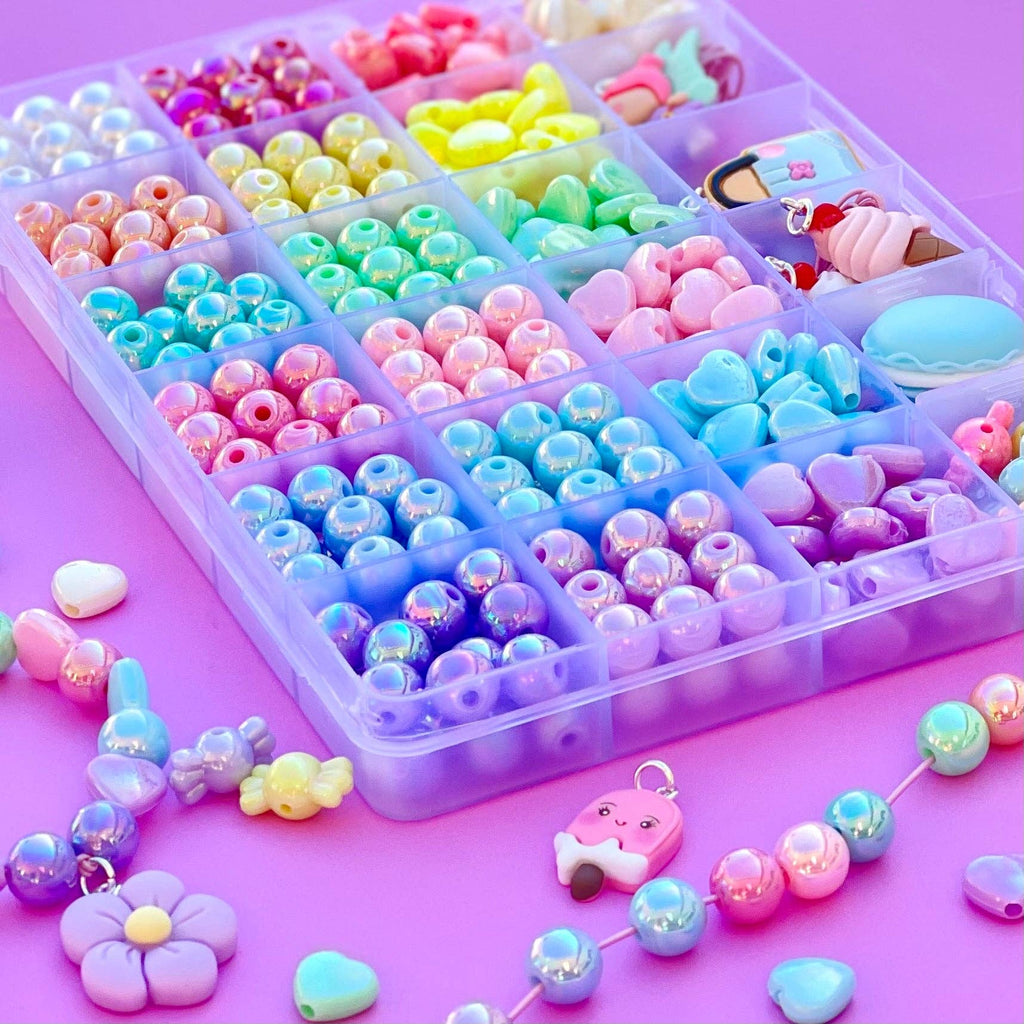 Sweet as Sugar Jewellery Making Kit Large Pastel Pallet