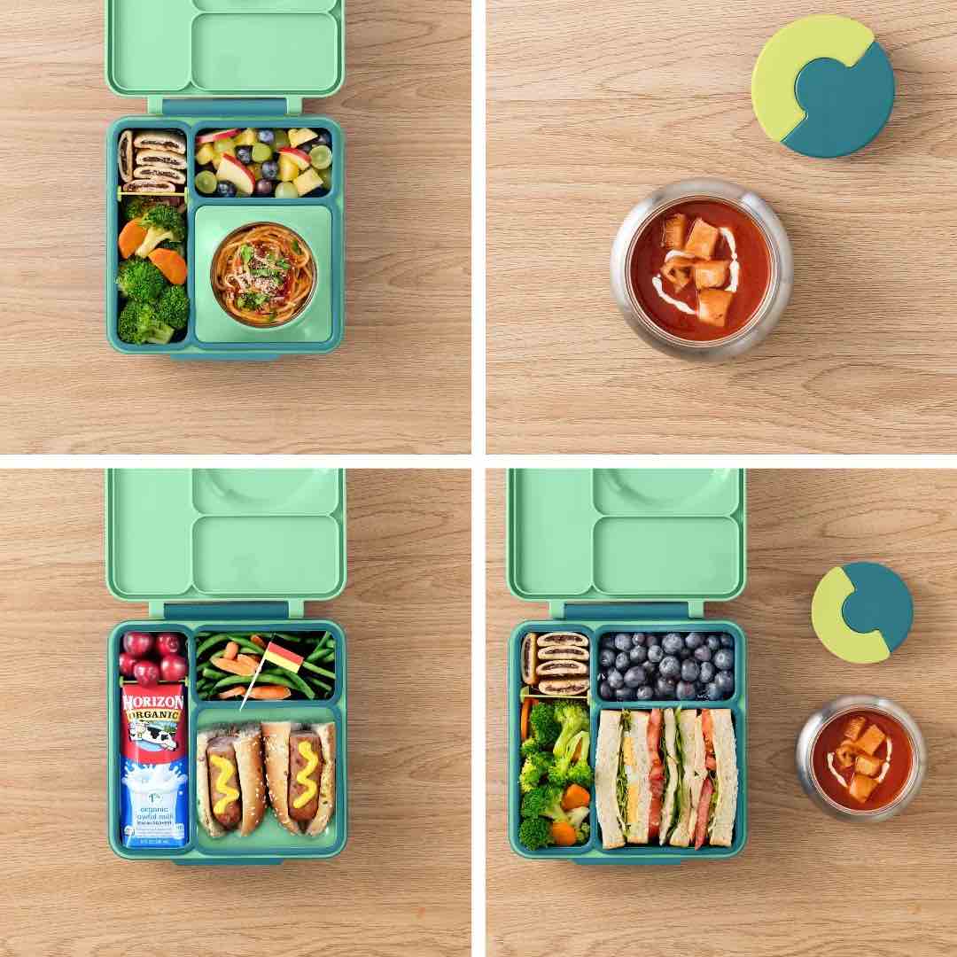 OmieBox Hot & Cold Lunch Box V2 - Meadow