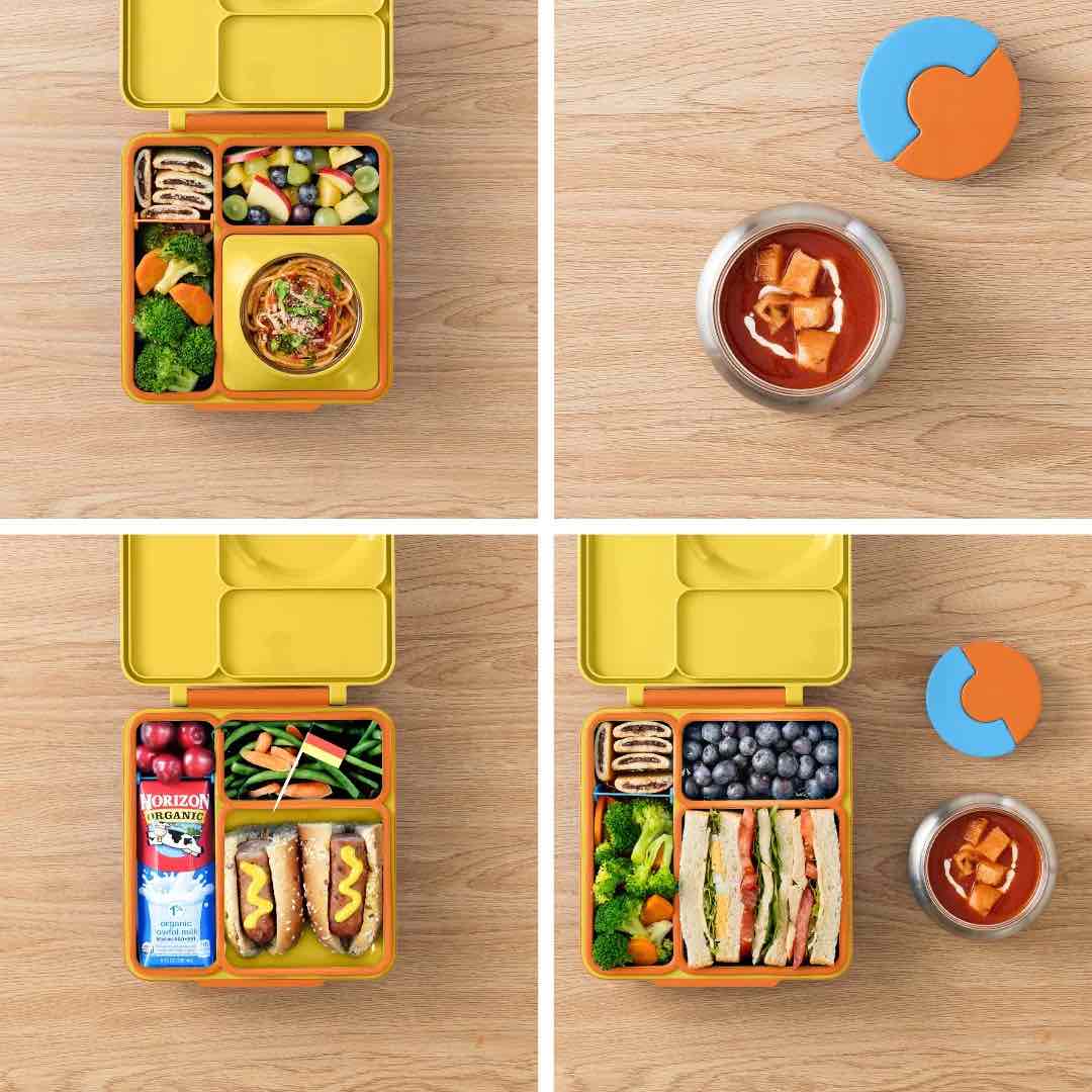 OmieBox Hot & Cold Lunch Box V2 - Sunshine Yellow