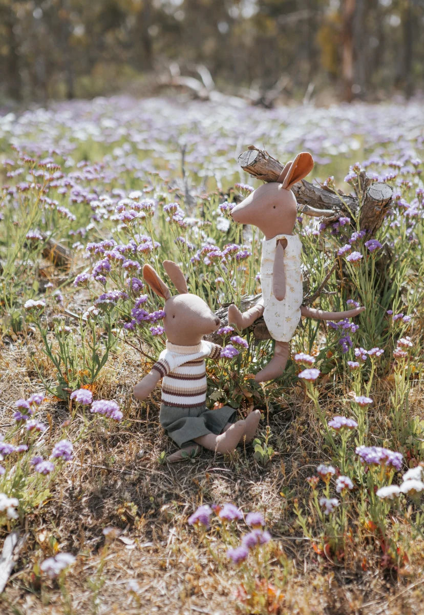 Rugaroo - My First Mate, Jill | Large Kangaroo Doll (Cotton Australian Plush Toy)