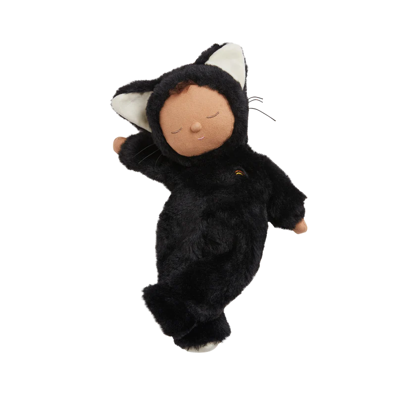 Olli Ella - Cozy Dinkums Black Cat Nox