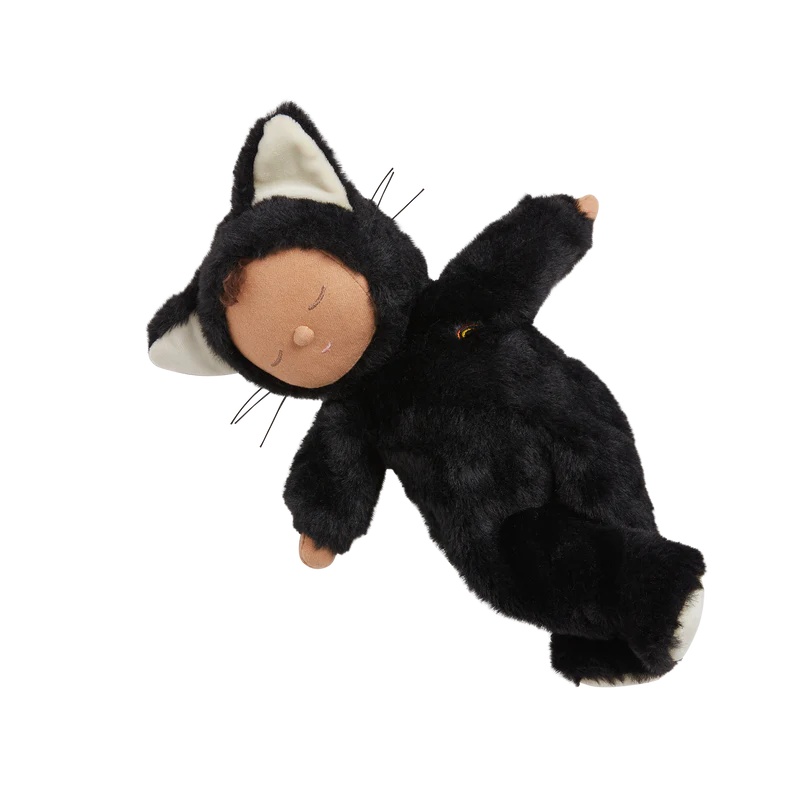 Olli Ella - Cozy Dinkums Black Cat Nox