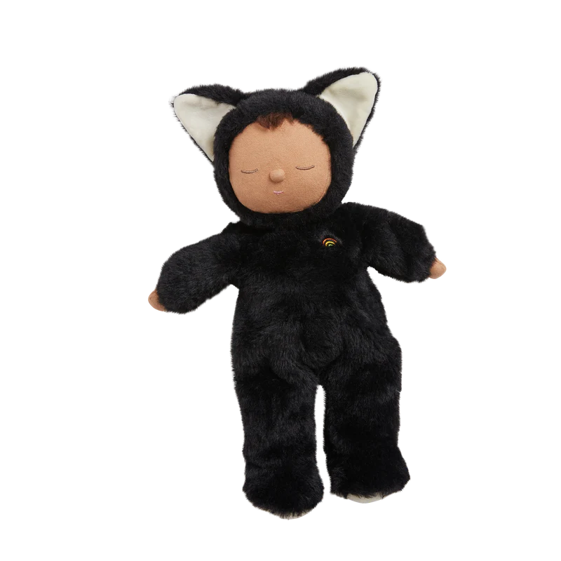Olli Ella - Cozy Dinkums Black Cat Nox