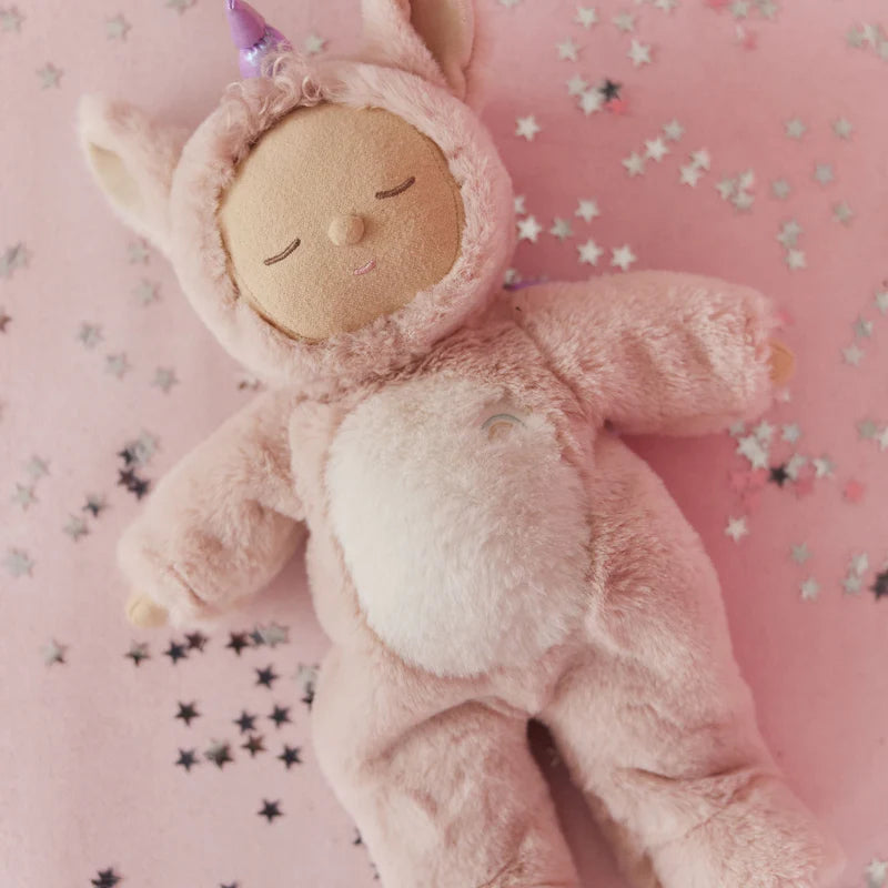 Olli Ella Cozy Dinkums Unicorn - Sugarpie