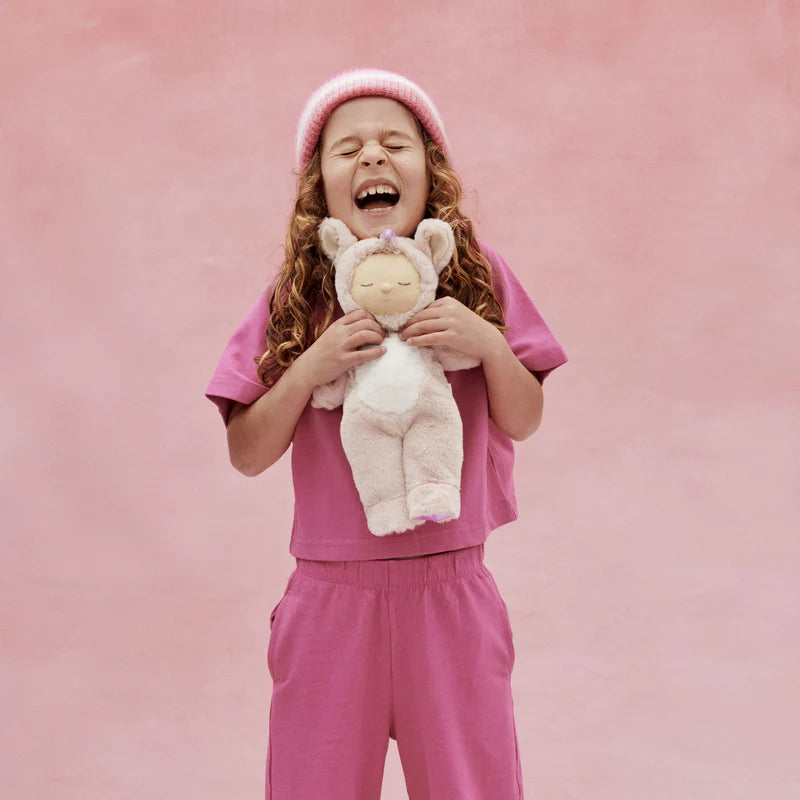 Olli Ella Cozy Dinkums Unicorn - Sugarpie