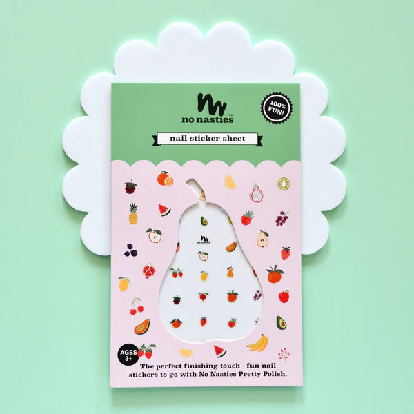 No Nasties Kids Nail Stickers