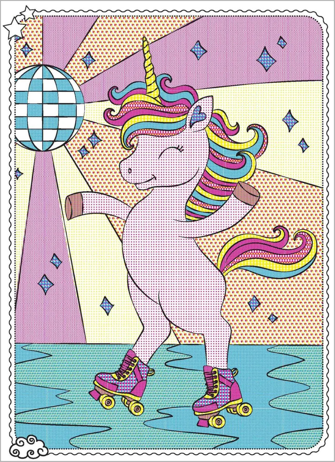 Book | Paint with Water - Unicorn