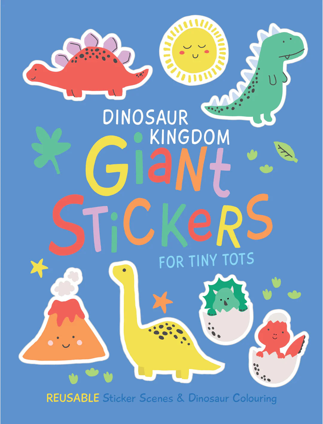 Book | Giant Stickers for Tiny Tots - Dinosaur Kingdom
