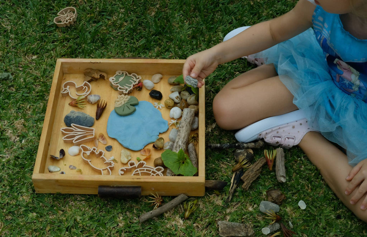 Kinfolk Pantry - Pond life Cutter Set - Eco Playdough Tool