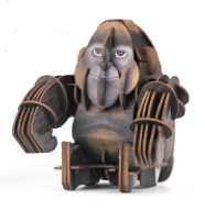 MierEdu - POPUZ BUILD 'N' SOUND 3D PUZZLE - Jungle