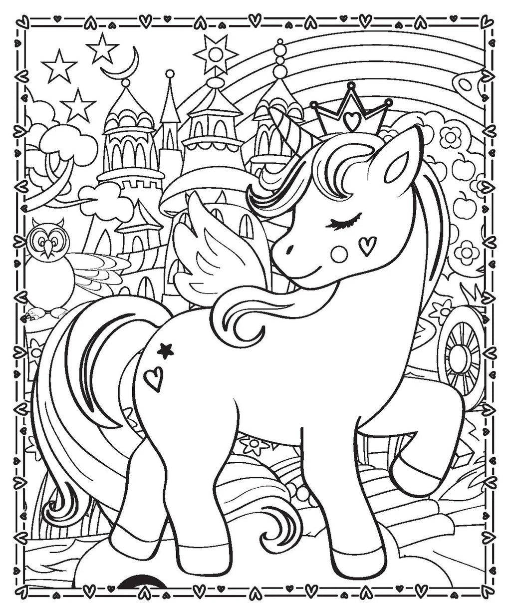 Book | Markerific - Activity Folder - Unicorn Wishes
