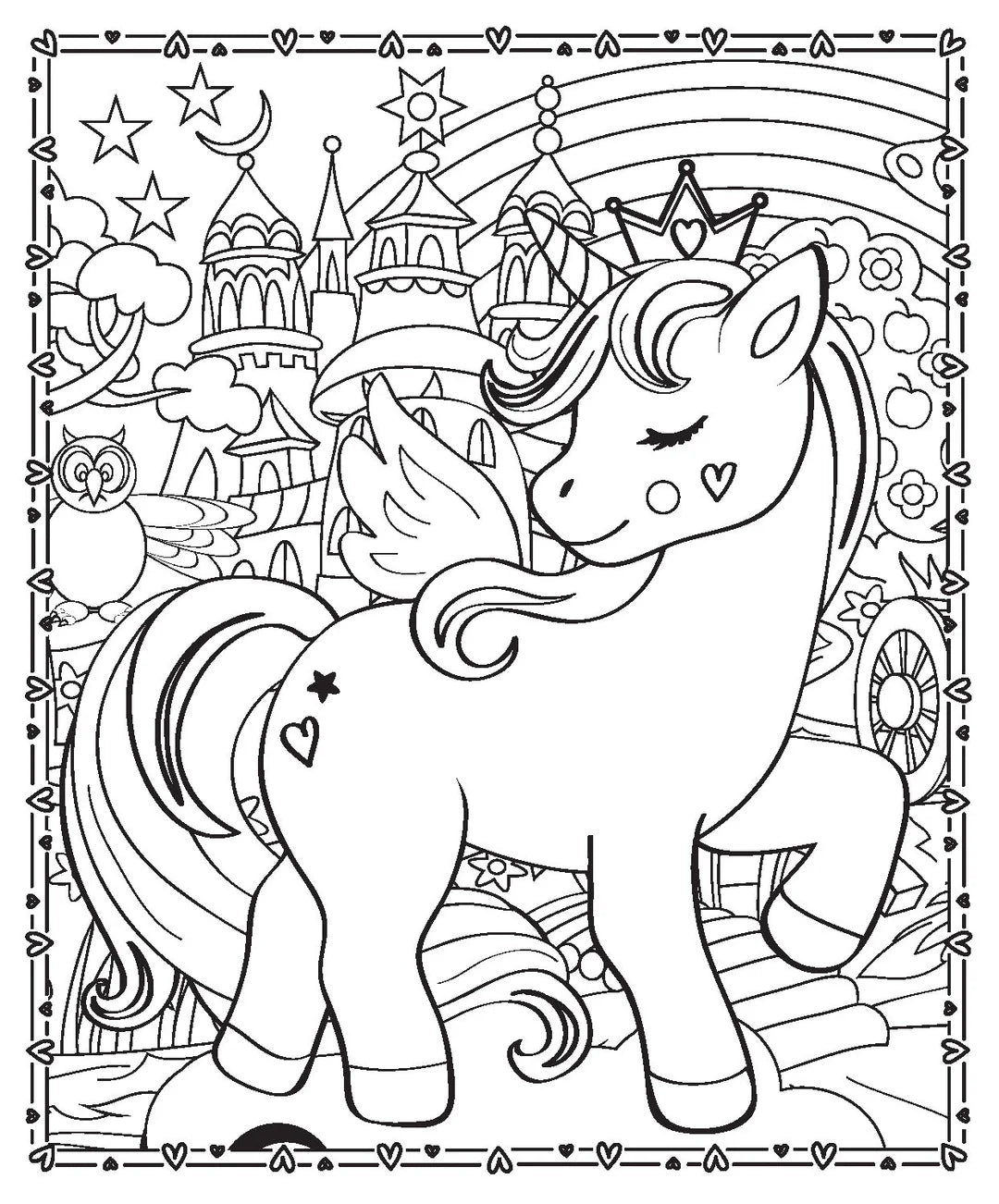Book | Markerific - Activity Folder - Unicorn Wishes