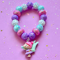 Sweet as Sugar Jewellery Beaded Bracelet Matching Fairy Necklace