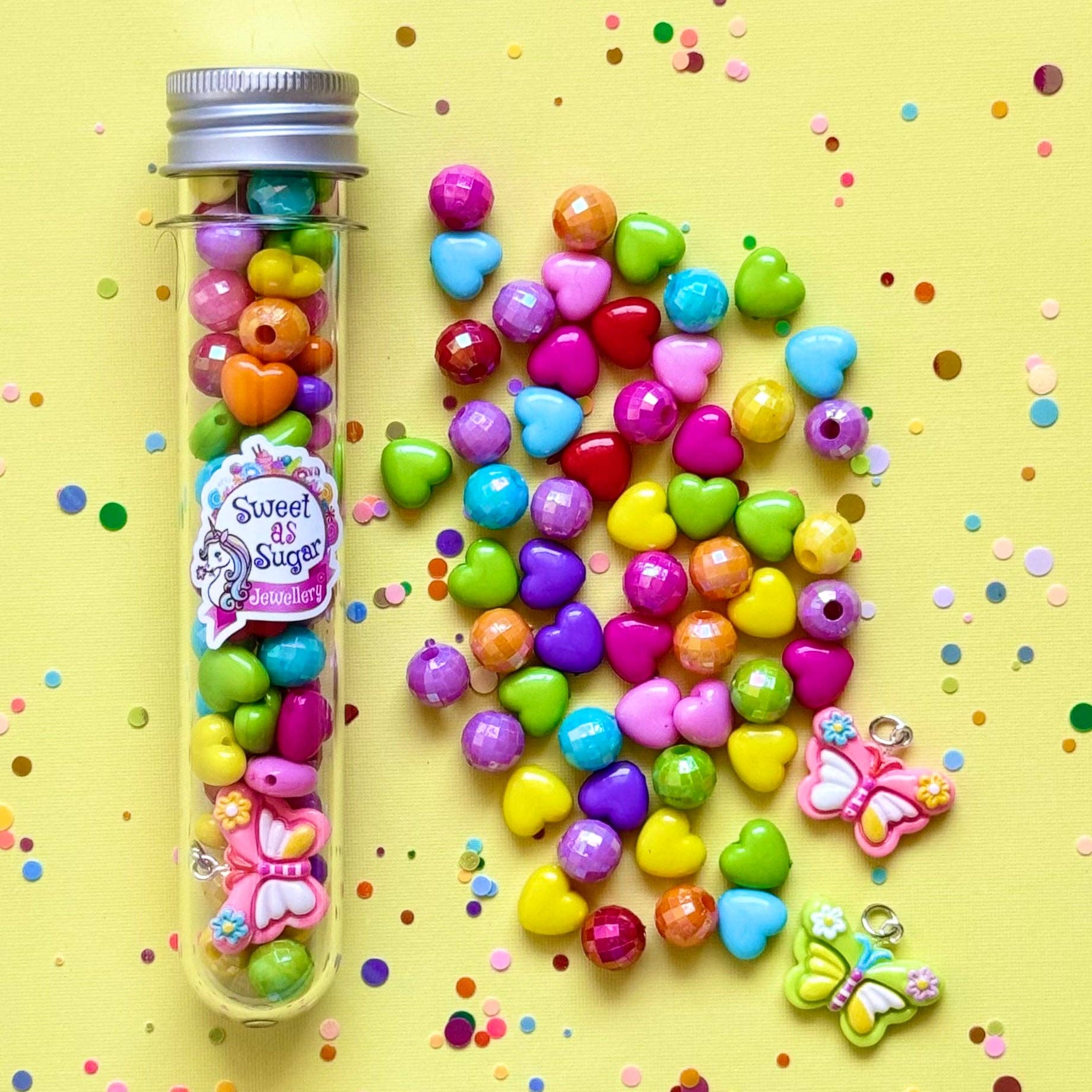 Sweet as Sugar Jewellery Making Kits Test Tube Necklace DIY
