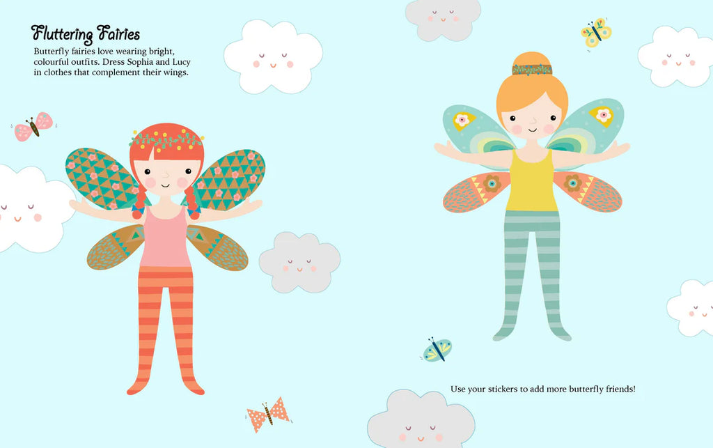Book | Sticker Dress-Up Book - Fairies Vol. 2