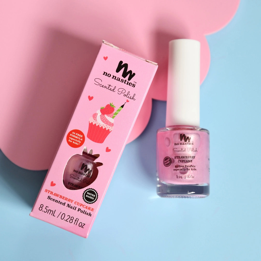 No Nasties Kids - Water Based Scented Scratch Off Kids Nail Polish