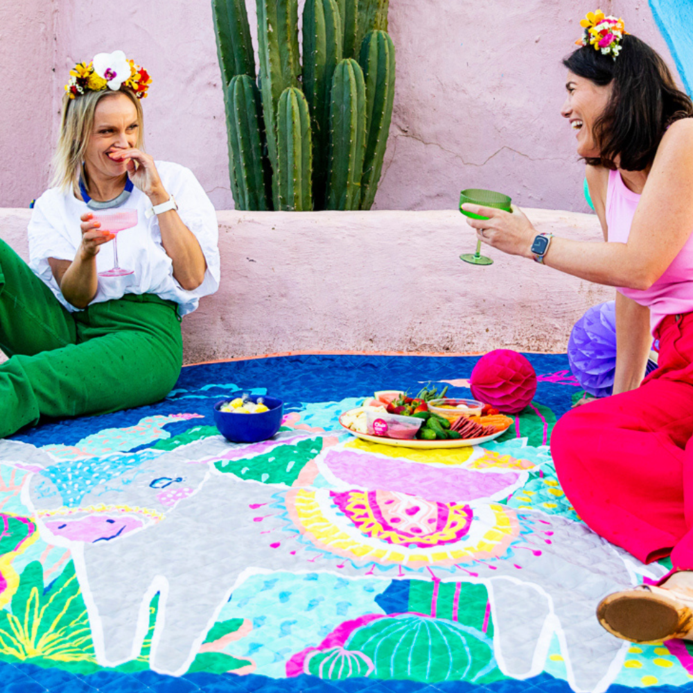 Rudie Nudie Designs - Hola Mamacita Picnic Rug