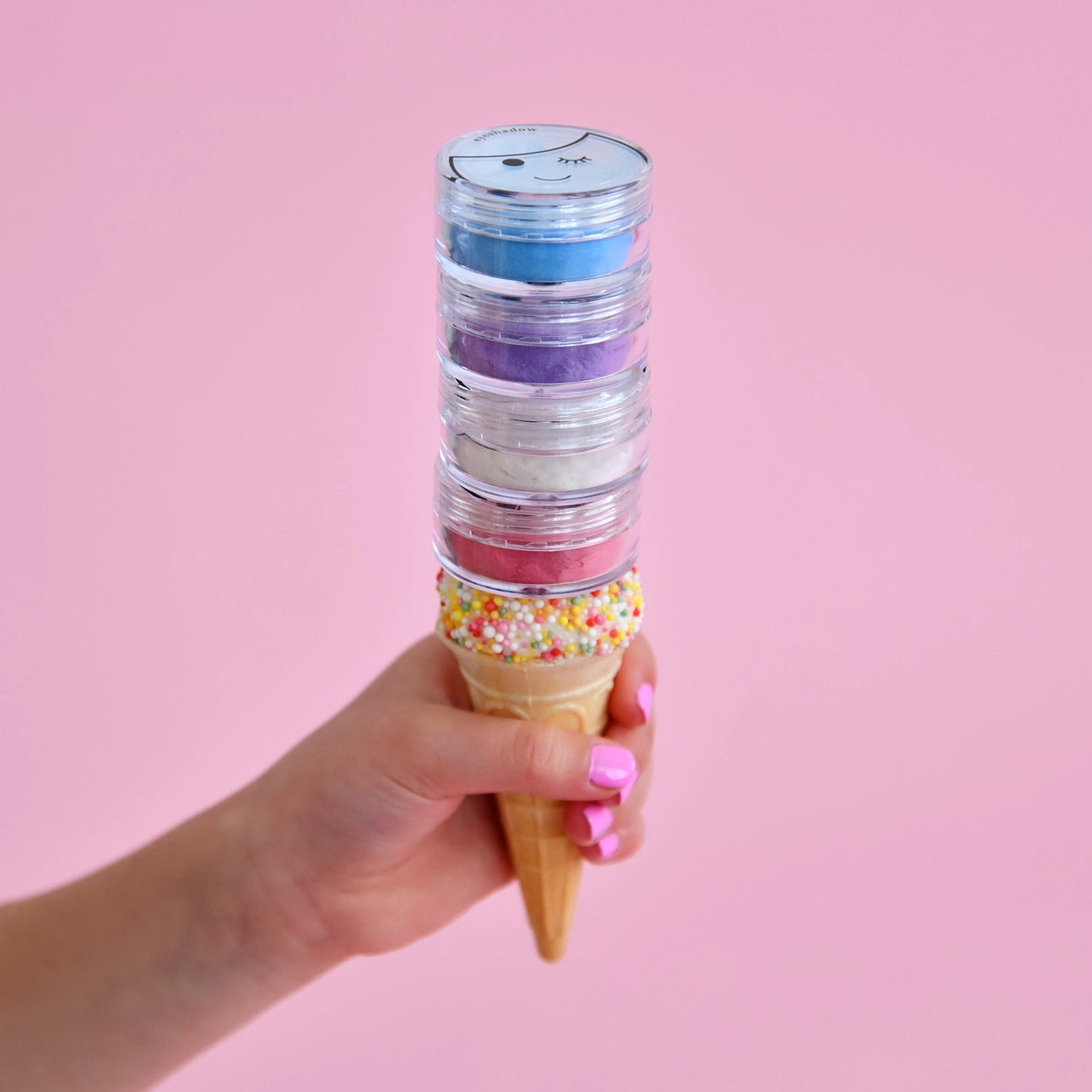 No Nasties Kids - Natural Shimmery Kids Play Makeup Eyeshadow