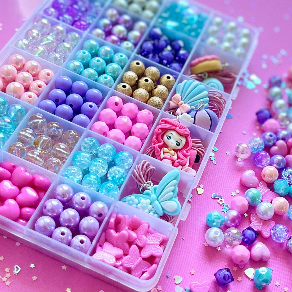 Sweet as Sugar Jewellery Making Kit Large Cotton Candy