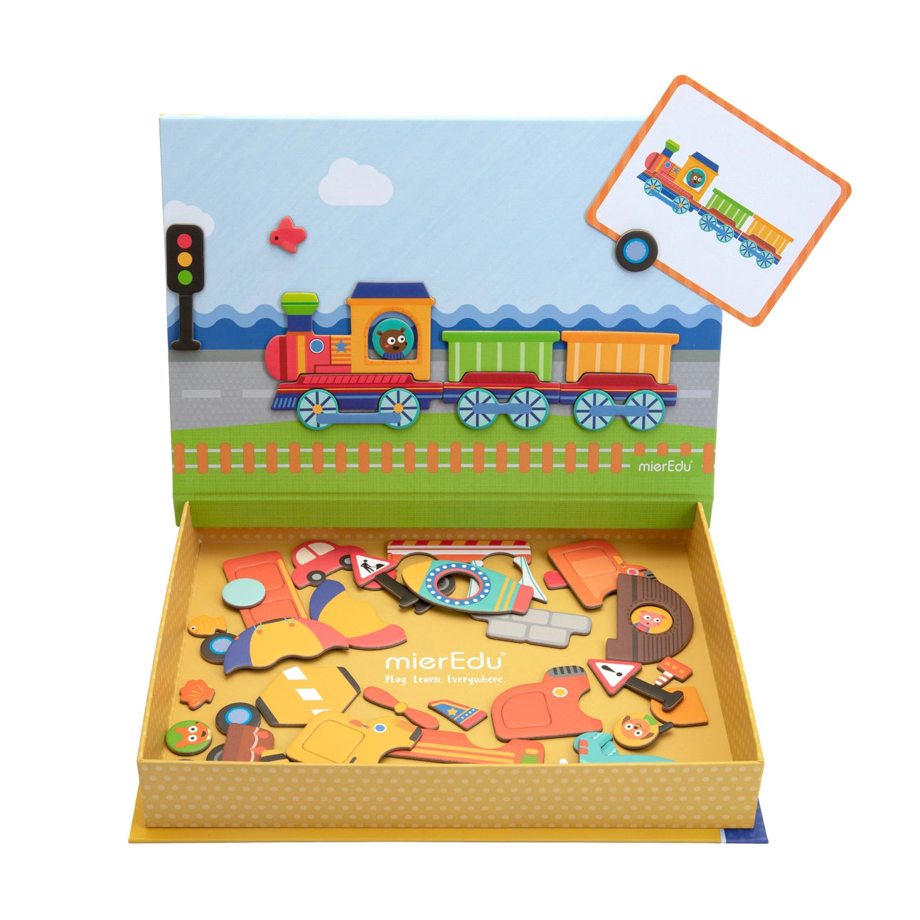 MierEdu - Magnetic Art Cases - Vehicles