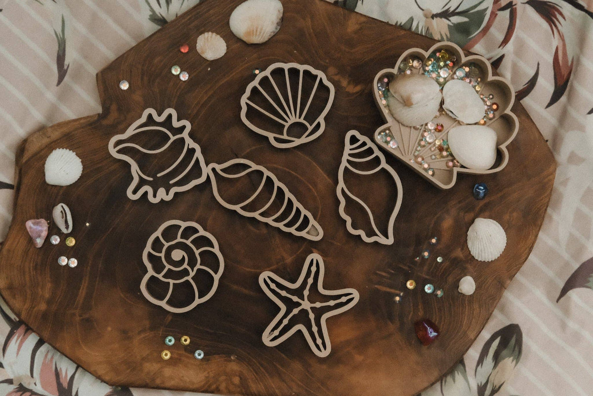 Kinfolk Pantry - Sea shell Eco Cutter Set