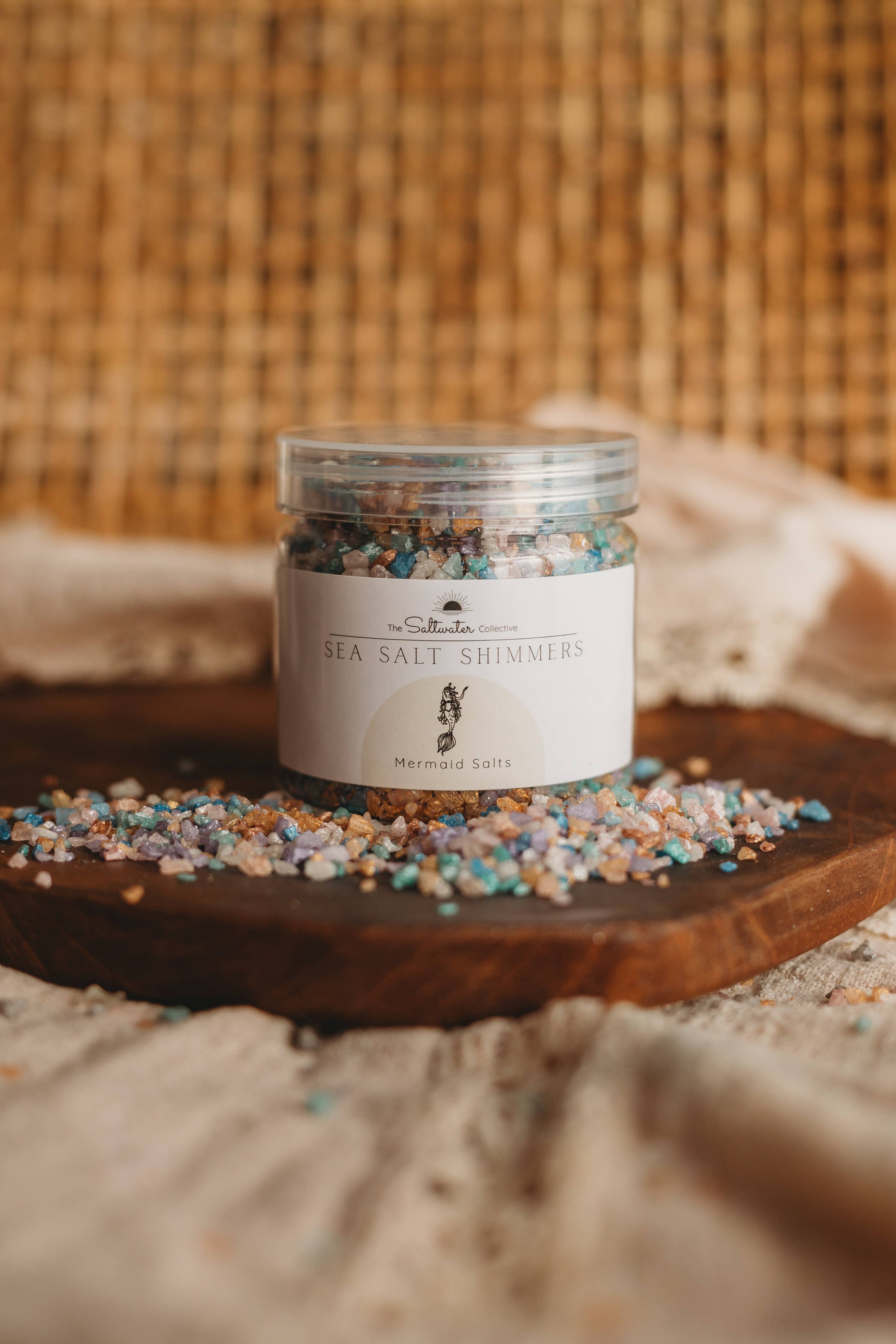 The Saltwater Collective - Mermaid Salts - Sea Salt Shimmers Small