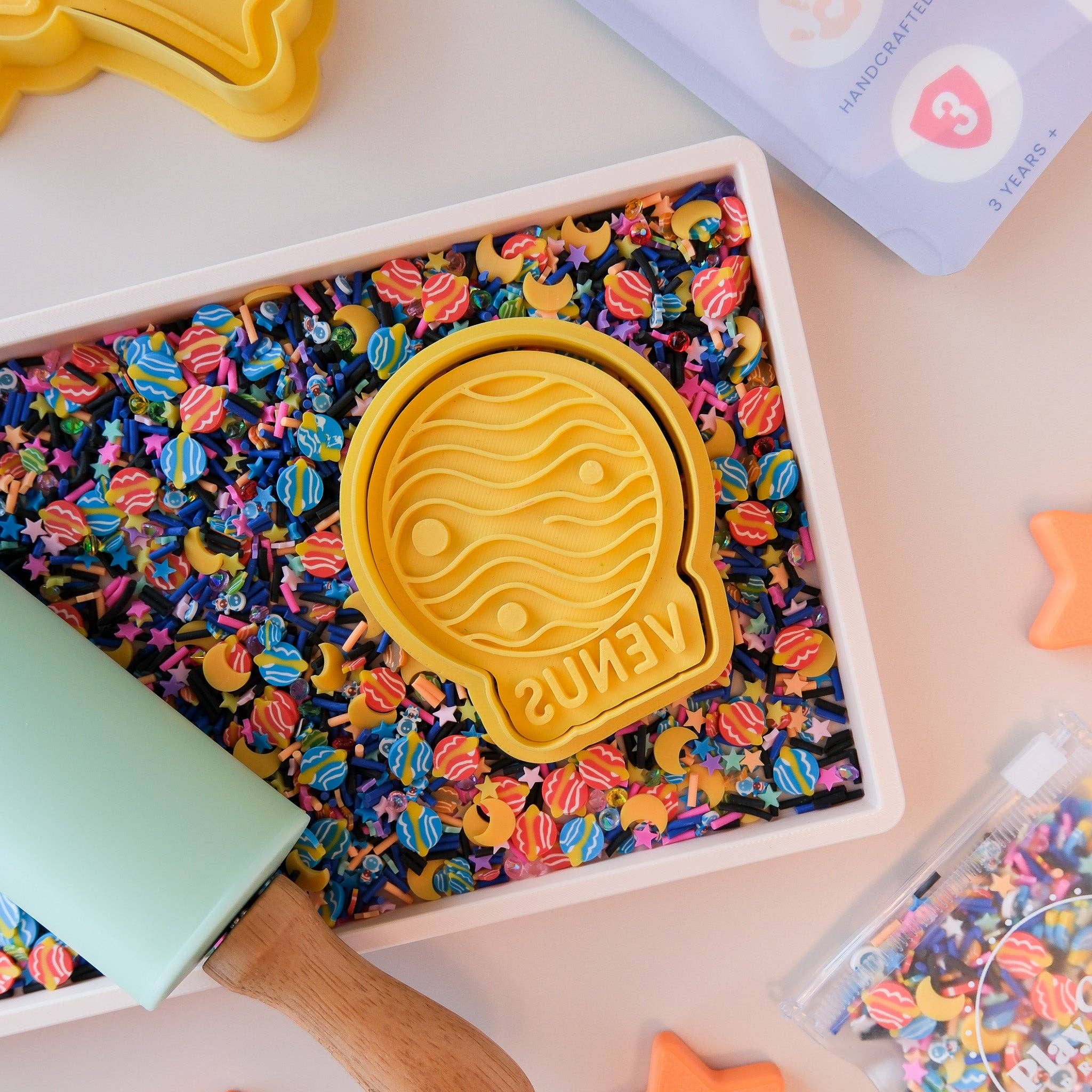 Play Sense - Eco Playdough Stamp | Limited Edition | Venus